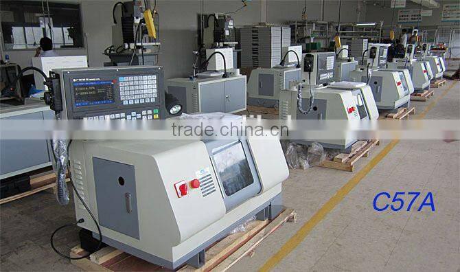 high quality and Favorable Price C57A mini cnc lathe machine with ISO certification