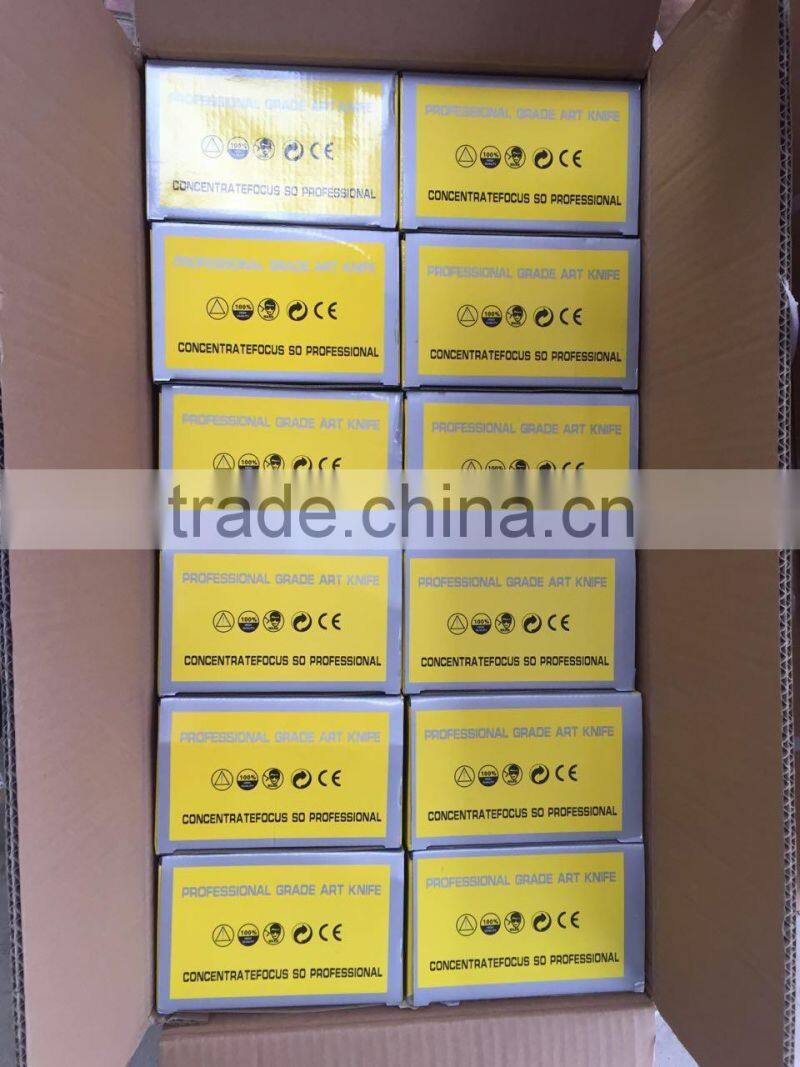 2016 new design Assist steel carbon 18mm utility knife