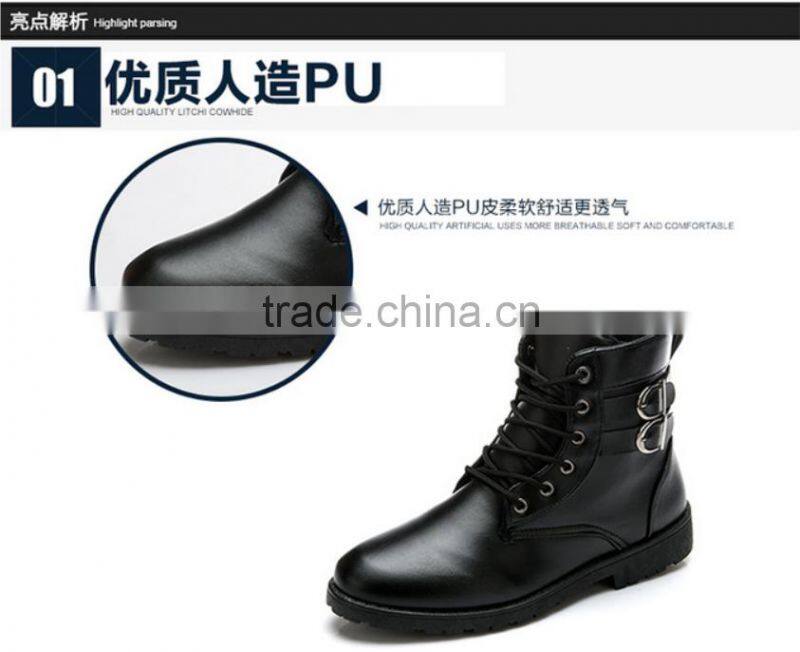 fashion winter leather man boot