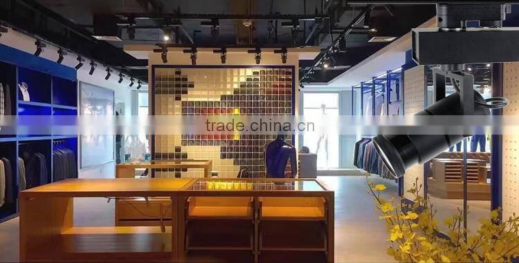 15w 20w 28w led track lighting spot light Focus adjustable beam angle for gallery