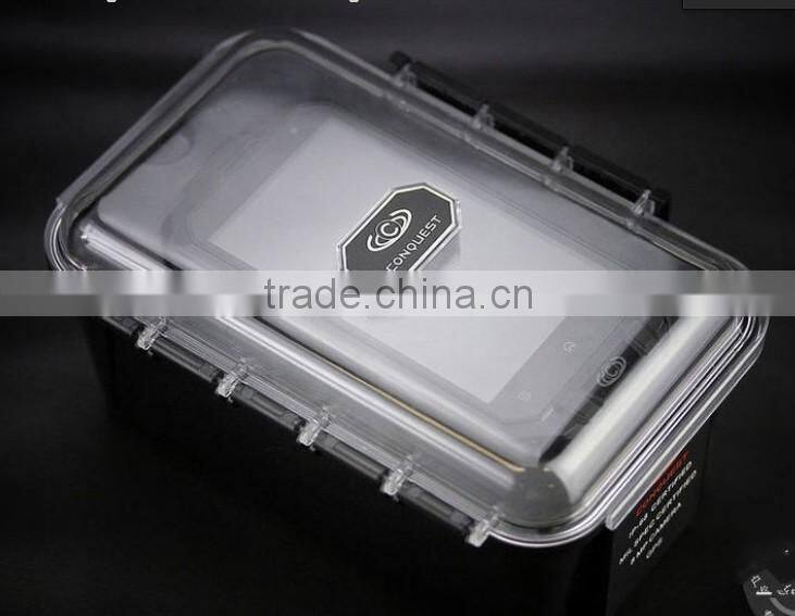 waterproof movil conquest kight xv T3 IP68 MTK6589T quad core WCDMA 4.3 inch IPS 13 MP camera 2G RAM 16G ROM