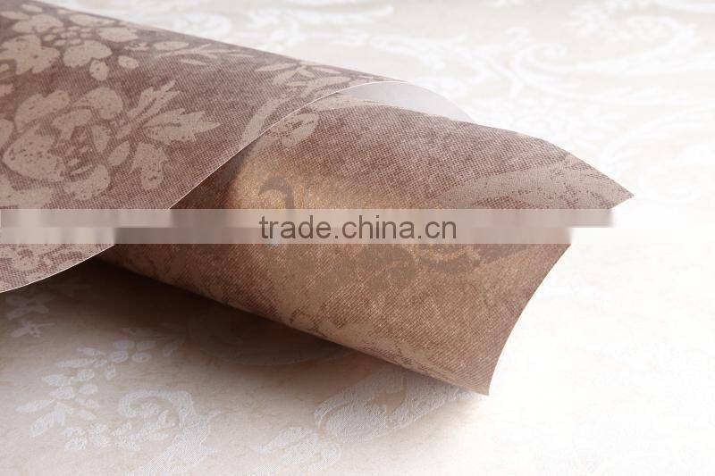 Non-woven wallpaper catalogs tv background wallpaper