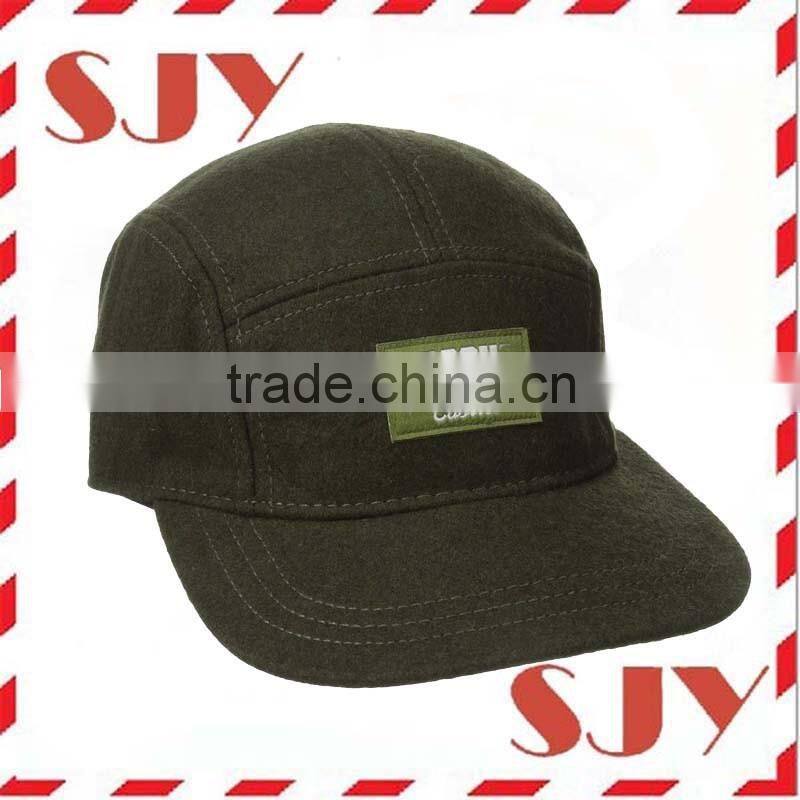 Custom embroidery baseball cap 5 panel snapback hat