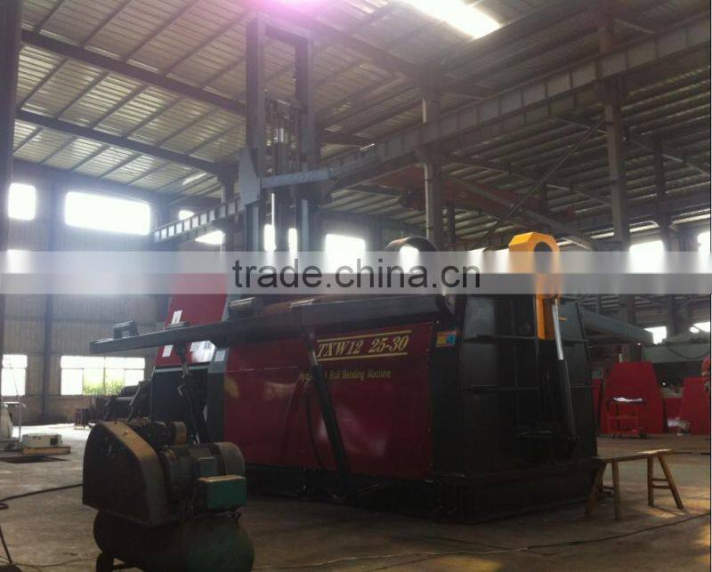 W12-25X3200 4 roller plate rolling machine