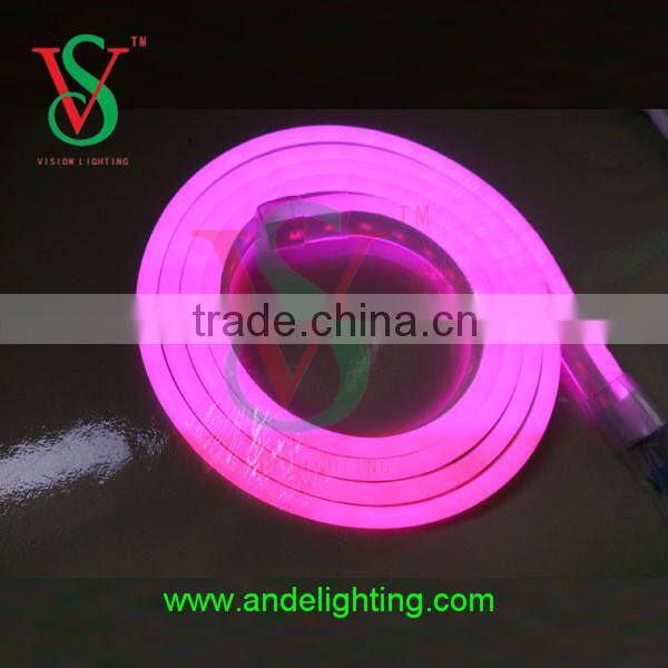 Outdoor UV resistant neon light with SMD5050 strip for building showcase decoration
