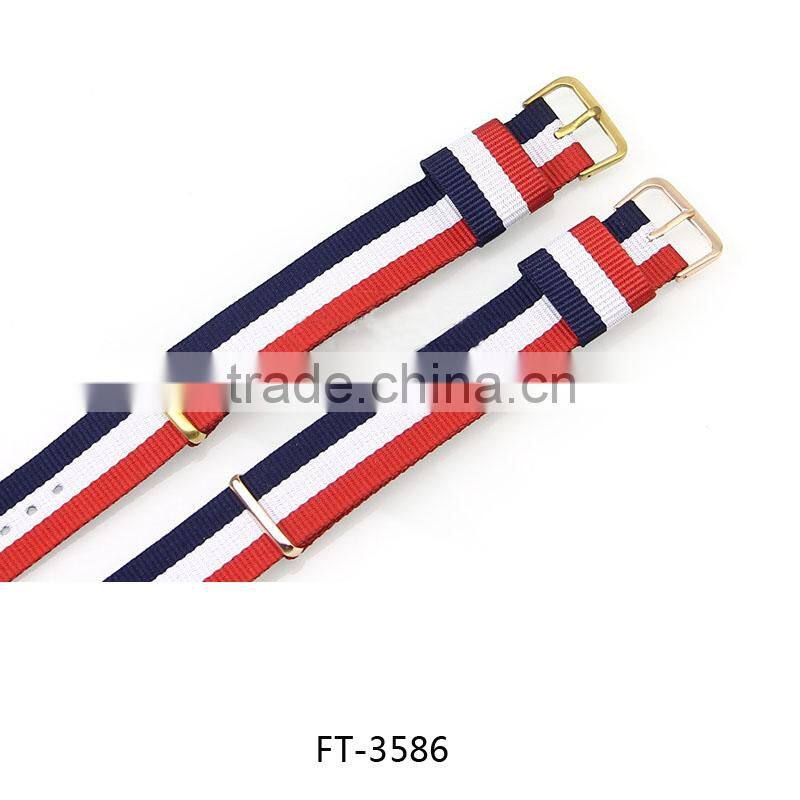 Popular 3colors Fabric Waist Strap red white navy