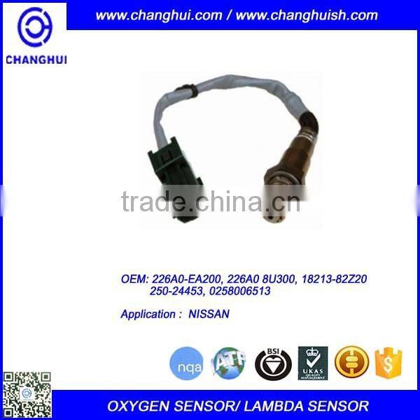 High Quality Auto Oxygen Sensor/ Lambda Sensor 226A0-EA200/ 226A0 8U300/ 18213-82Z20/ 250-24453/ 0258006513