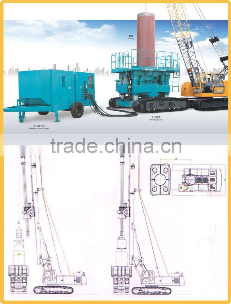 thrust jack chuck reducer drilling rig oscillator machine