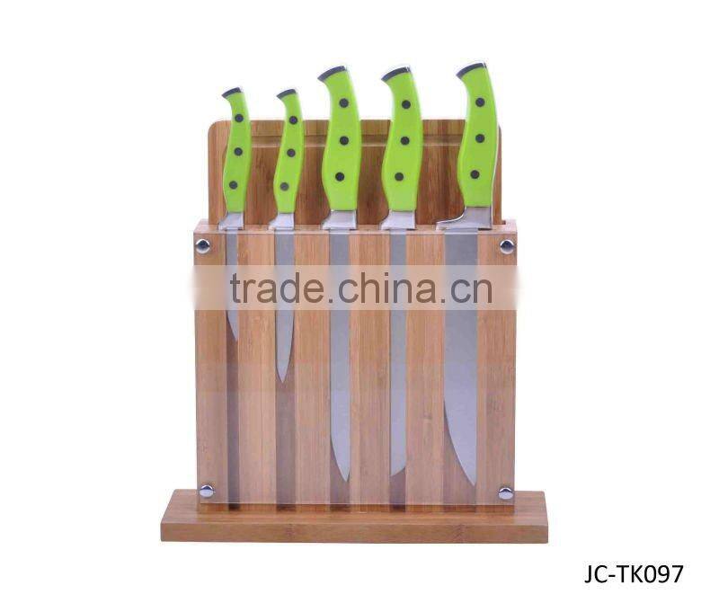 Colorful printing stainless steel royal knife kitchenwares