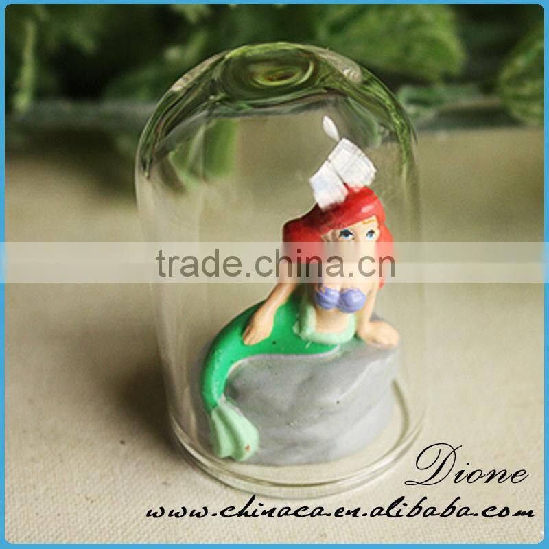 alibaba supplier Globe glass necklace, Miniature globe pendant, tiny ball necklace jewelry