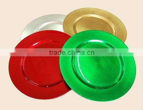 Colorful and Elegant charger plate