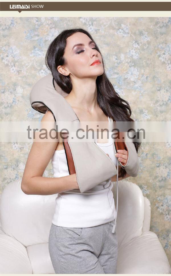 TUV Ruian LEIMAISI PU OEM home kneading body portable massage belt