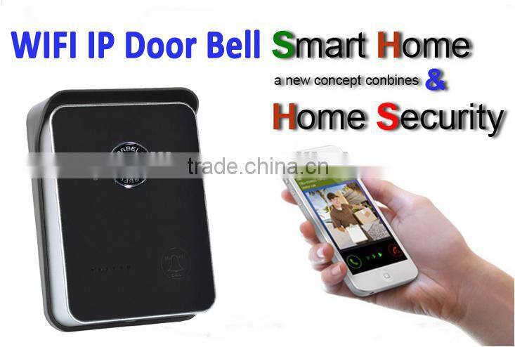 Hot sell smart product ihome3 WiFi doorbell with motion alarm