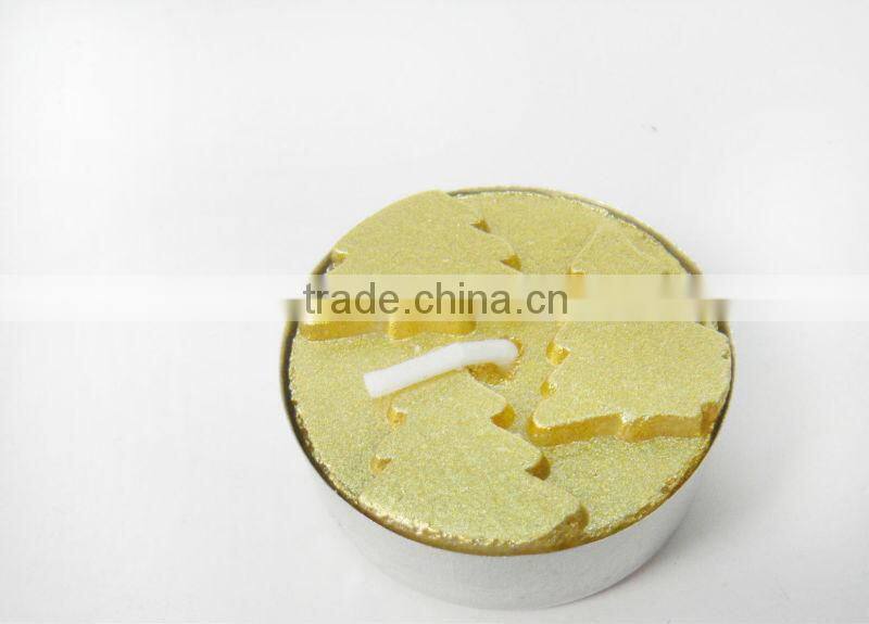 christmas tree tealight and incense with incense holder set