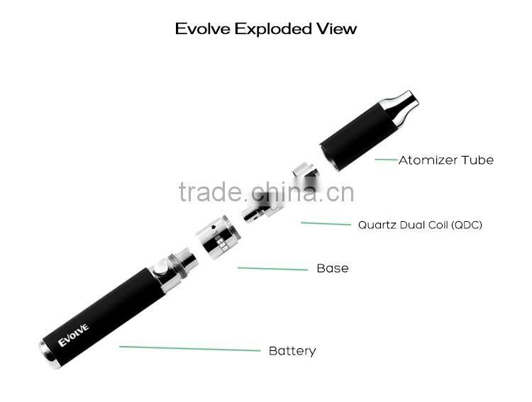 Yocan evolve plus Dual quartz coil wax vaporizer pen
