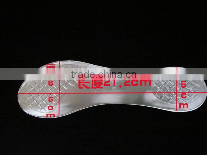 Transparent high heel 3/4 gel insole