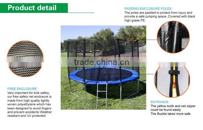 Funjump 2016 CE GS certificate 366cm cheap trampoline