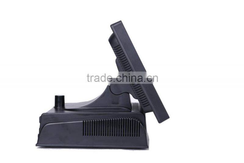 single-screen full-flat all-in-one Touch POS machine, 15'' hot sale touch pos machine, POS manufacturer