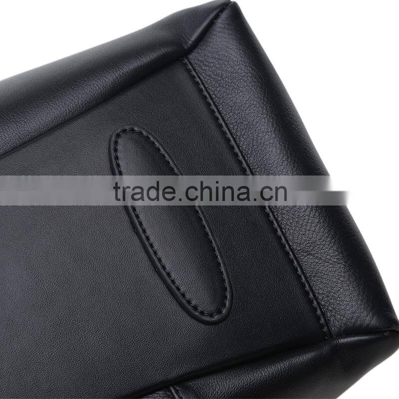 pu designer wholesale leather handbags branded bags made in china