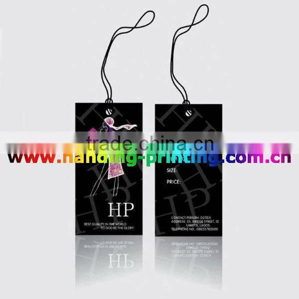 supply custom paper hang tag and label printing