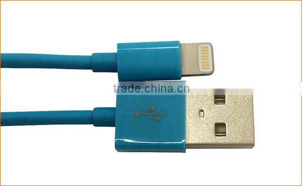 MFi Certified Classic Charing Round TPE Cable With ABS housing