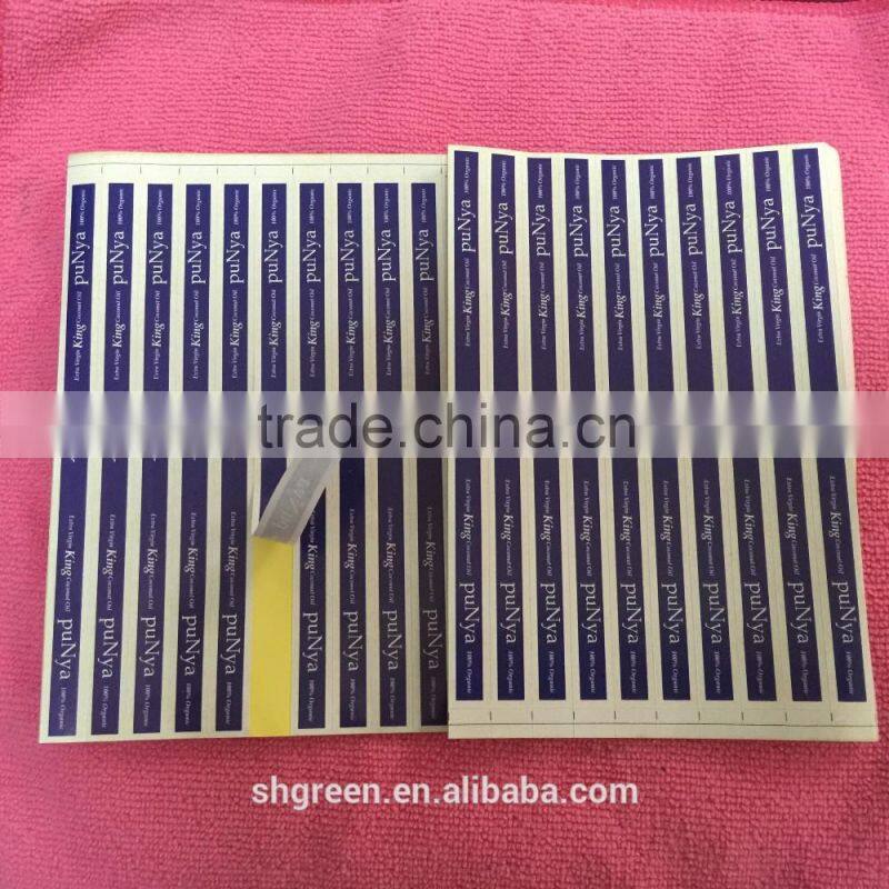 Offset printing paper adhesive sticker