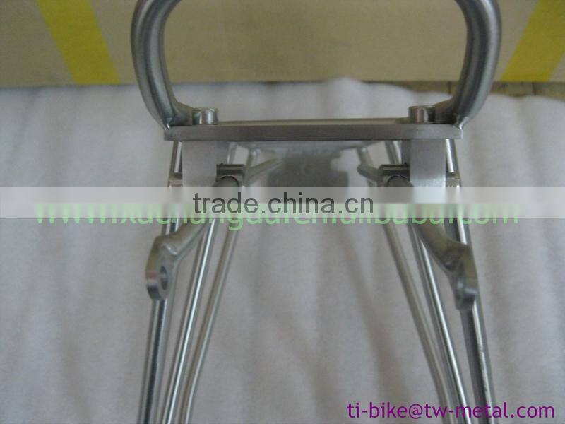cheap titanium rear rack for mountain bike Ti rear rack titanium bicycle rack