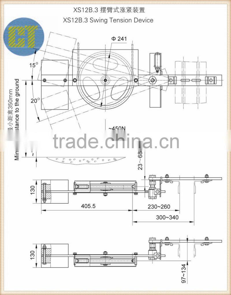 XS12B BI-Directional Speed Governor in elevator machine room