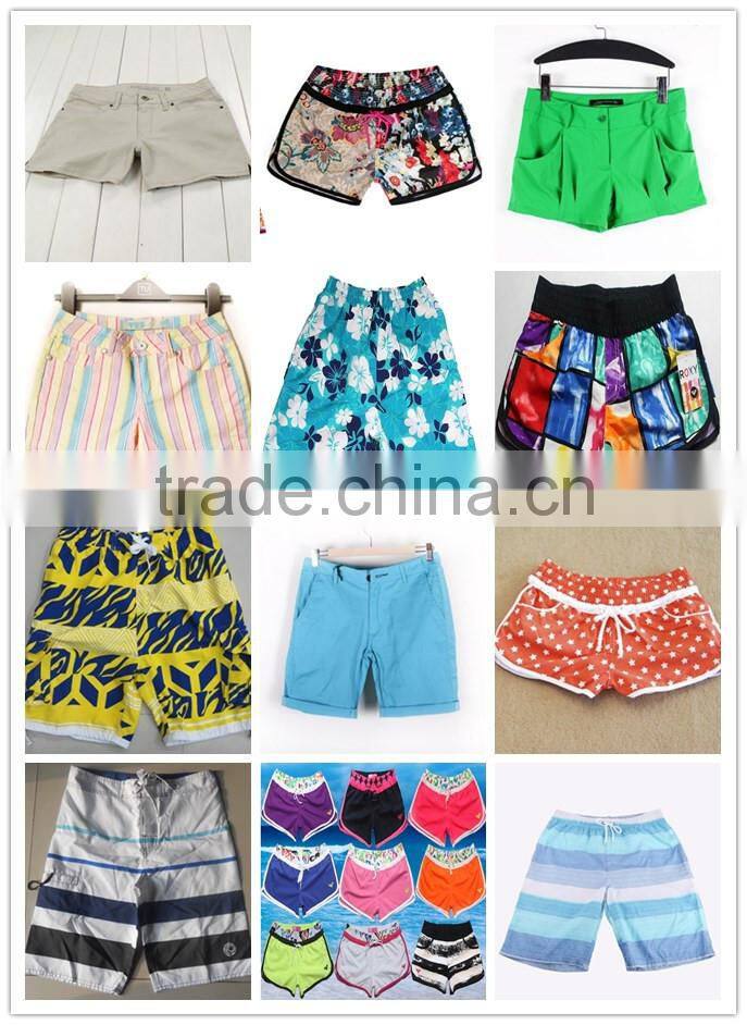 Abstract wholesale printed comfortable romantic beach shorts