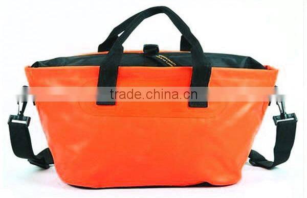 Bright color Tarpaulin Waterproof swimming tote bag