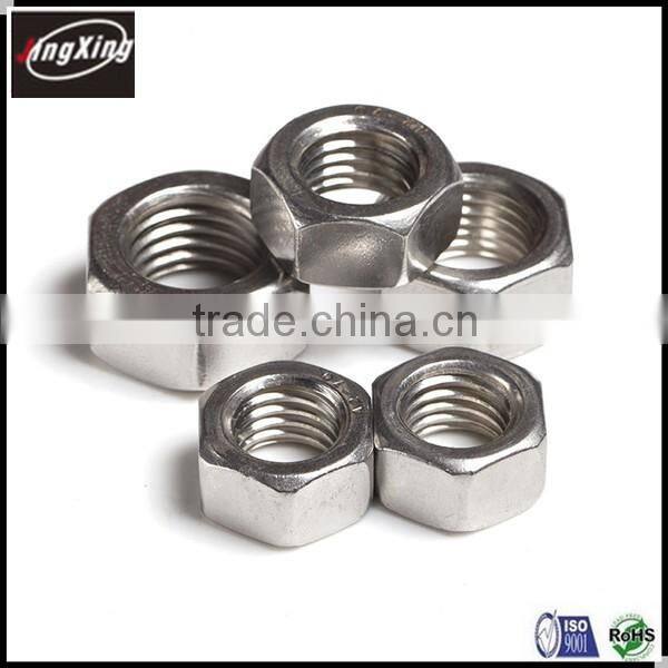factory price stainless steel M25 hex nut