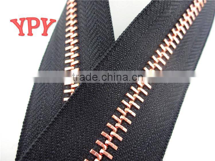 Popular Style Rose Gold Zipper Chain