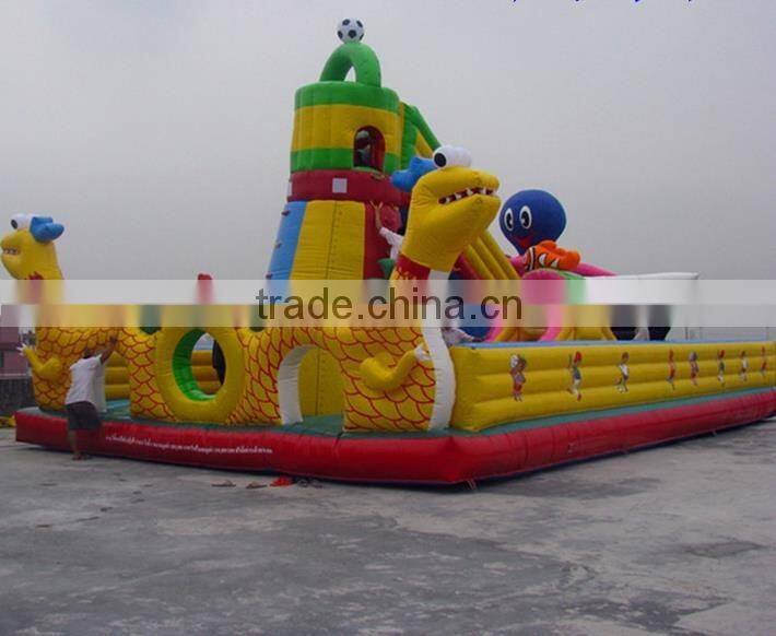 Hola children inflatable amusement park/bouncy castle/bounce house