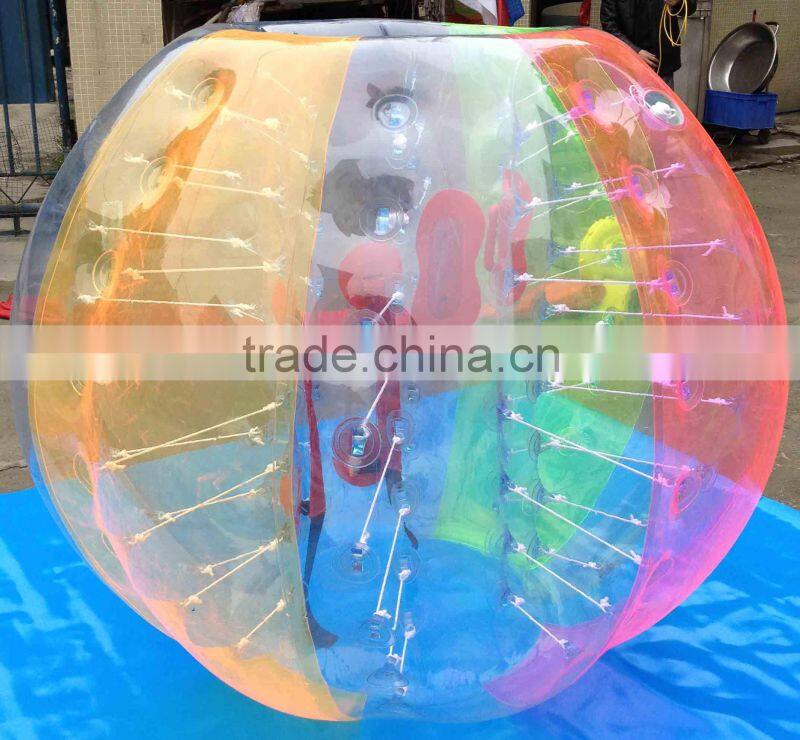 Hola inflatable bubble ball body bumper ball