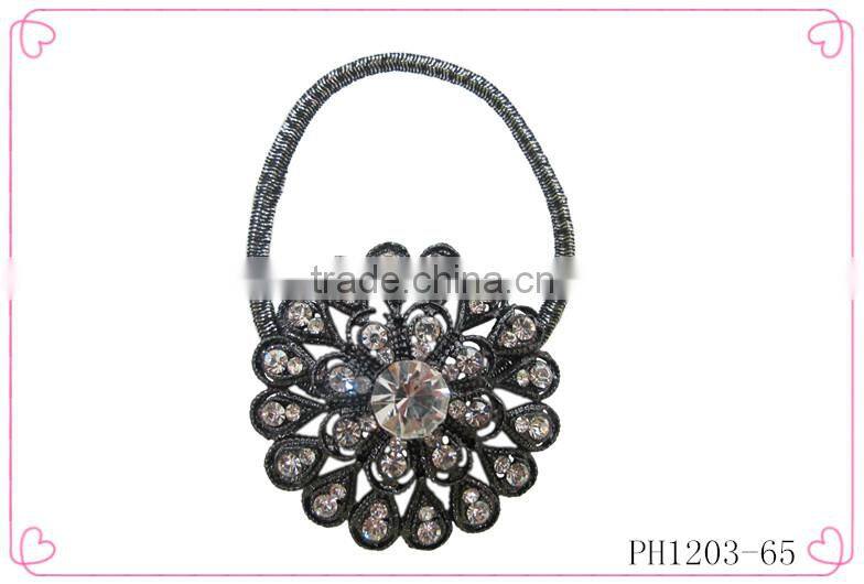 Rhinestone elastic hair bands,hair elastic band,wholesale elastic hair band