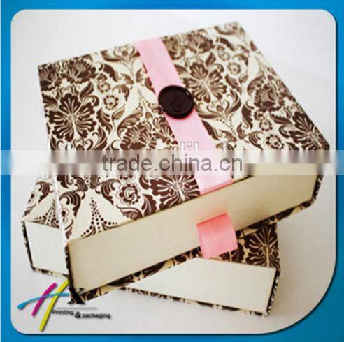 Luxury paper packaging box for men t-shirt