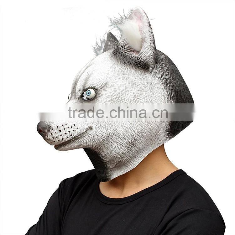 Brand new Masquerade Halloween cute felt realistic Animal Head Adult Mask