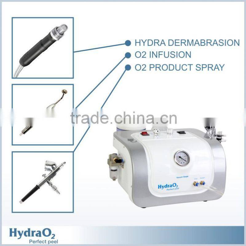spa 8.0 oxygen inject machine /medical microdermabrasion machine