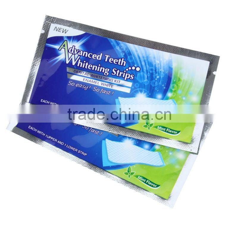 Advanced luxe Teeth Whitening gel Strips 28 whitestrips Non Peroxide