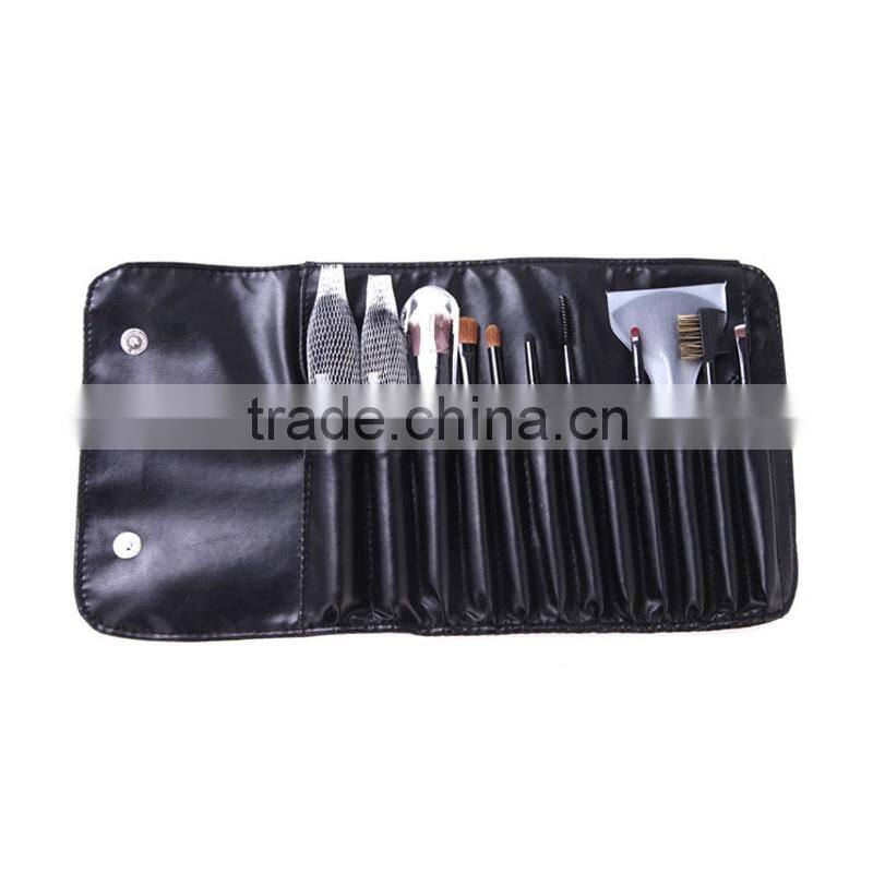 12pcs Professional Animal Hair Makeup Brush Set