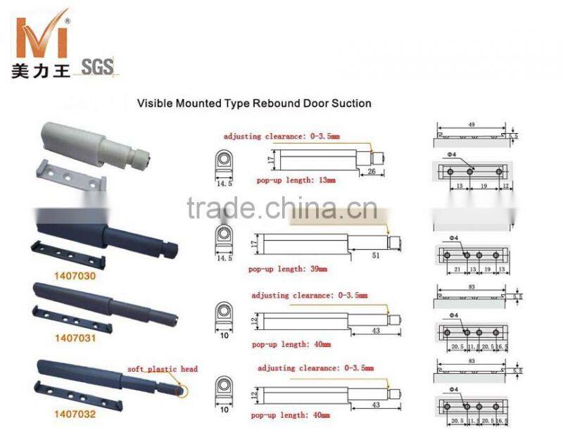 the most popular push to open door catch system