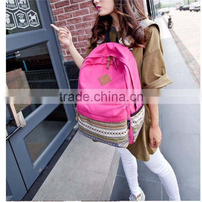 Chinese manufacture latest fashion modern school bag