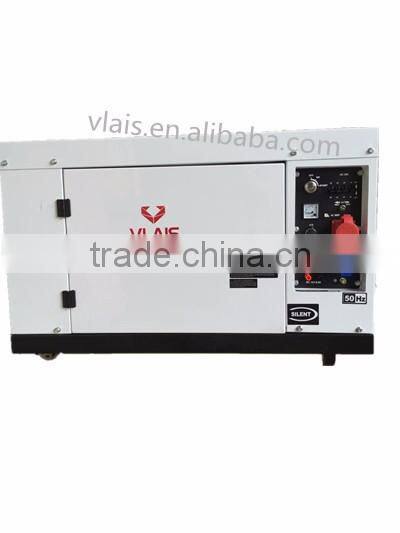 8KVA diesel generator for household use with three-phase slient engine