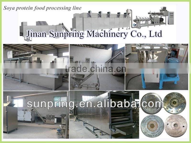TVP/TSP/Textured Soybean Protein Food Machines