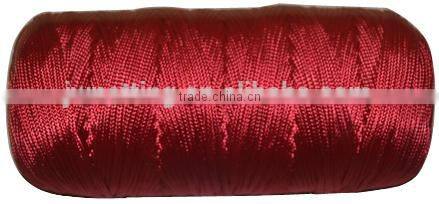 COLOR RED BRAIDED TWINE, 1KGS, 500GRAM