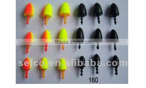 Plastic fishing equipment fishing tackles foam fishing float wholesale high quality