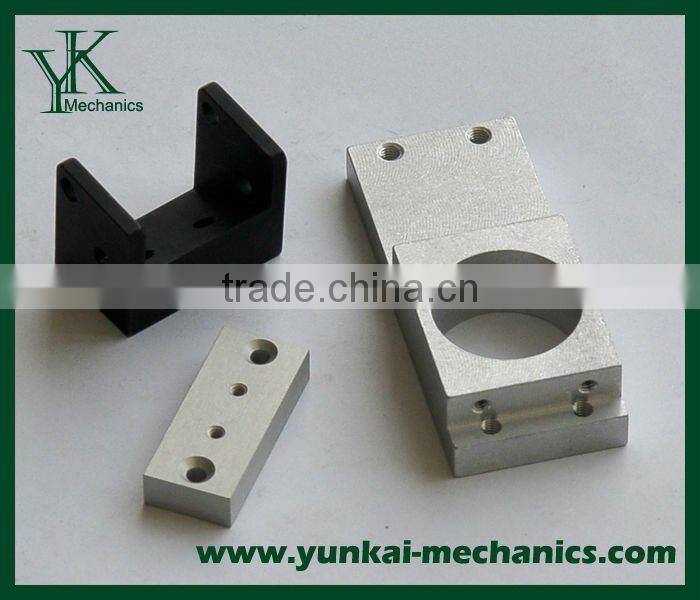 Zinc alloy, SS316, SS304 CNC milling parts, precision cnc machining, oxide finish auto parts