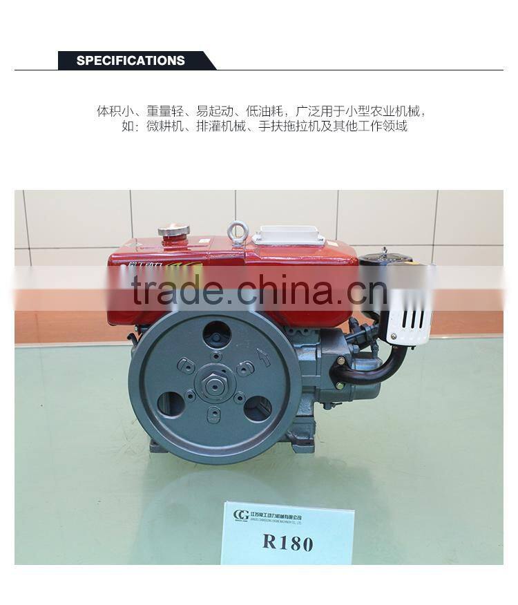 Changgong single cylinder diesel engine Water-cooled Diesel Engine R180