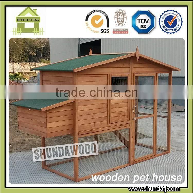 SDC014XL Easy clean Chinese Wooden chicken coop