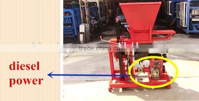 Multifunctional small manufacturing machines interlocking brick machine with low price